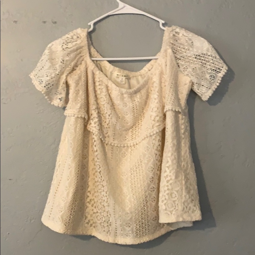 off the shoulder top